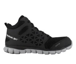 Men's REEBOK WORK Sublite Cushion Work Mid Mesh Work Boots