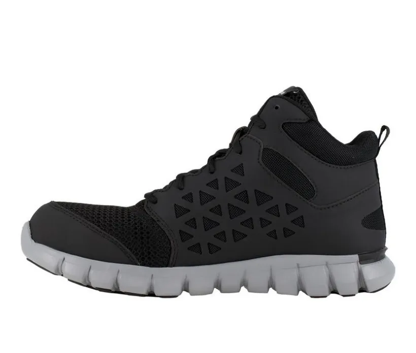 Men's REEBOK WORK Sublite Cushion Work Mid Mesh Work Boots