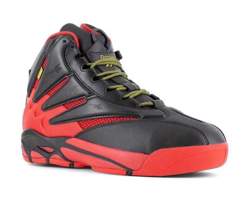 Men's REEBOK WORK The Blast Work Elastrical Hazard Met Guard High-Top Sneakers
