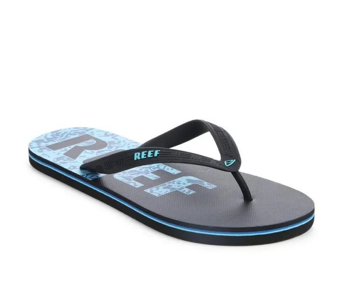 Men's Reef Seaside Print Flip-Flops