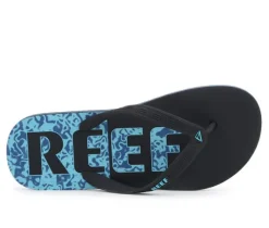 Men's Reef Seaside Print Flip-Flops