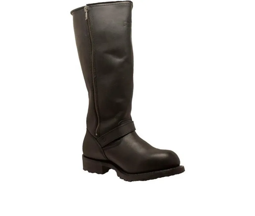 Men's RideTecs 16" Engineer Zipper Biker Boots