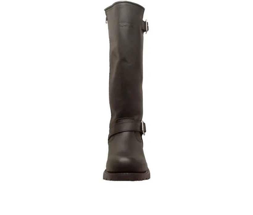 Men's RideTecs 16" Engineer Zipper Biker Boots