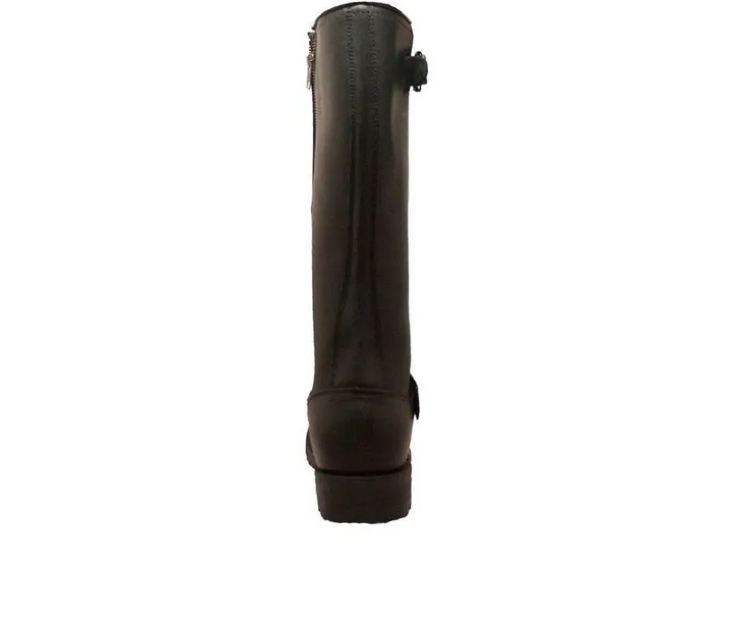 Men's RideTecs 16" Engineer Zipper Biker Boots