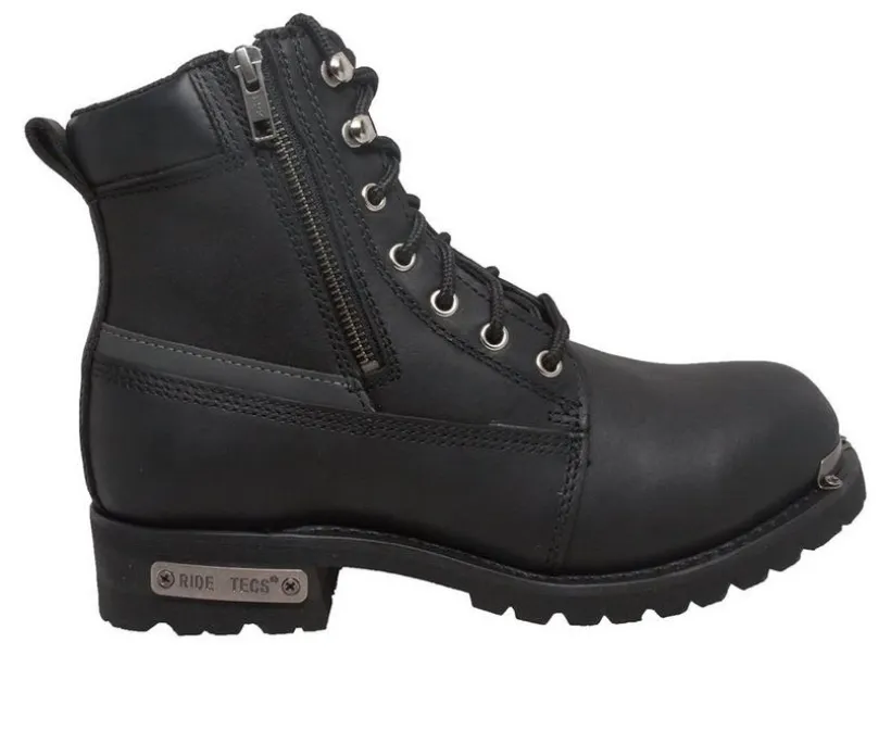 Men's RideTecs 6" Reflective Double Zipper Boots