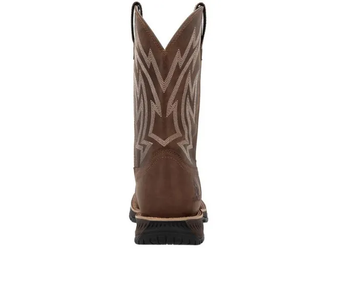 Men's Rocky RIde Lite Mid Boot Soft Toe Work Boots