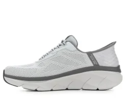 Men's Skechers 232446 D'Lux Walker 2.0 Slip-In Rezinate Walking Shoes