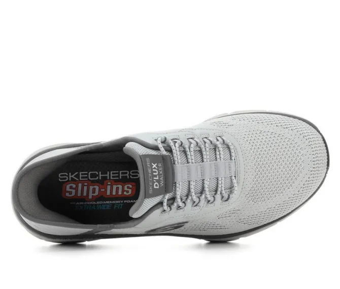 Men's Skechers 232446 D'Lux Walker 2.0 Slip-In Rezinate Walking Shoes