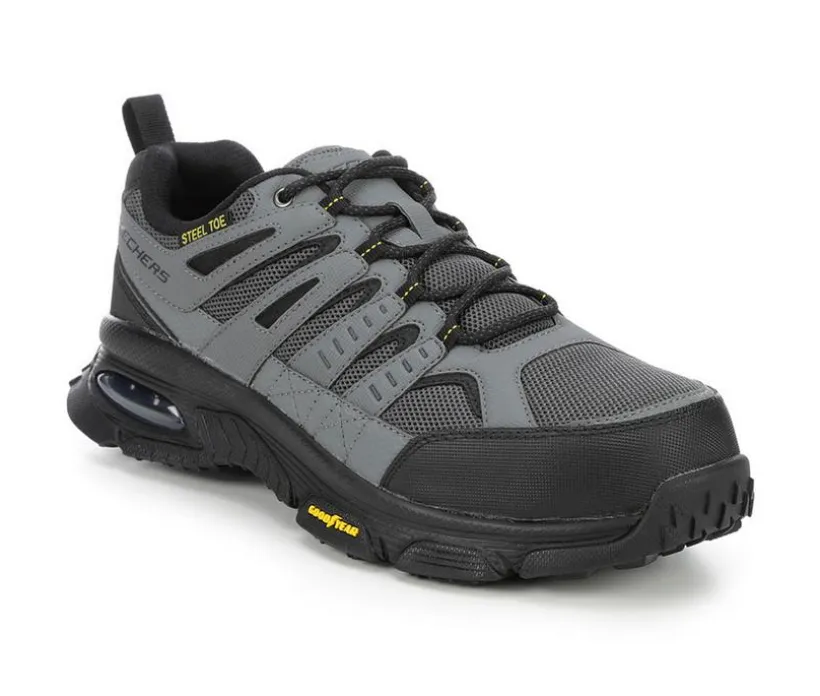 Men's Skechers Work 200140 Air Envoy Arcket Safety Toe Work Shoes