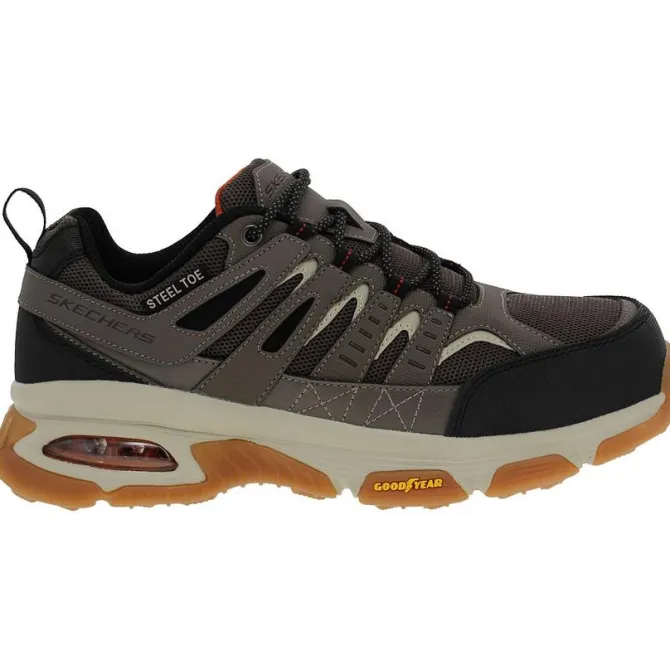 Men's Skechers Work 200140 Air Envoy Arcket Safety Toe Work Shoes