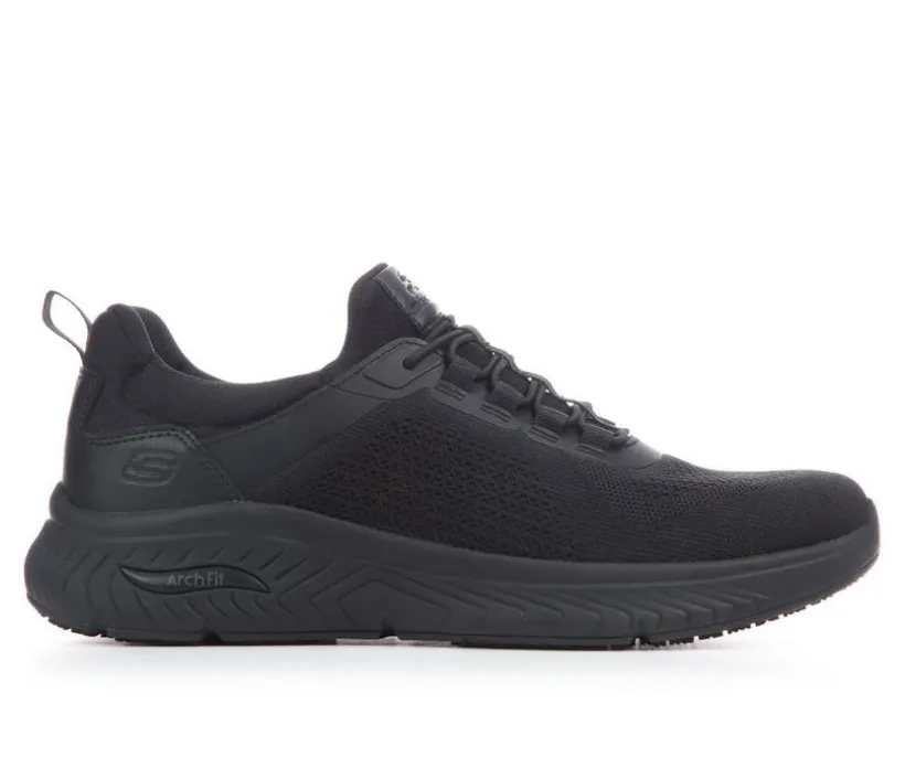 Men's Skechers Work Arch Fit Crosser Slip-Resistant Shoes