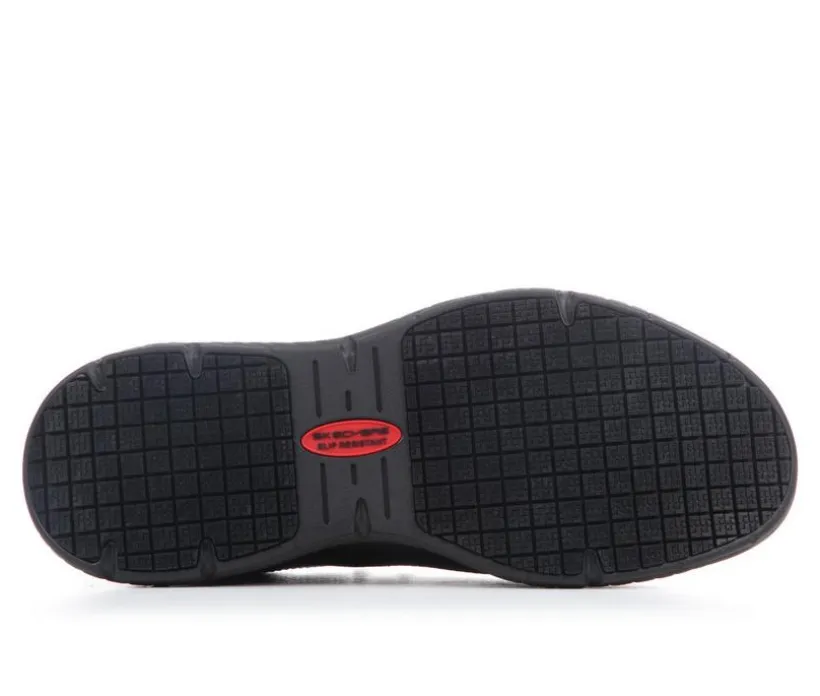 Men's Skechers Work Arch Fit Crosser Slip-Resistant Shoes