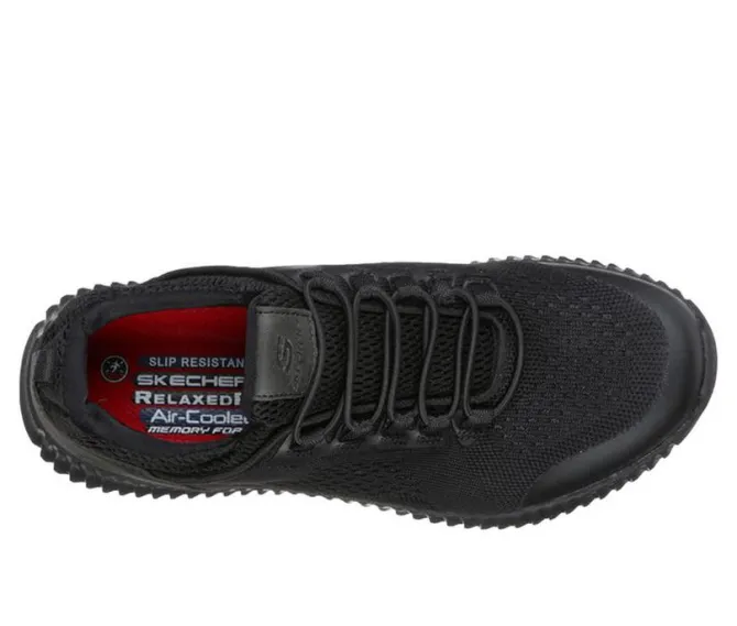 Men's Skechers Work Cessnock Carrboro 77260W Slip Resistant Shoes