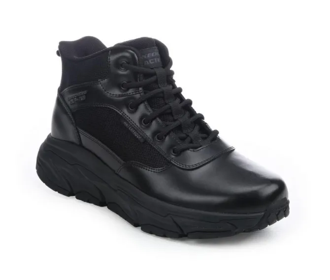 Men's Skechers Work 200349 Slip in Waterproof Tactical Work Boots