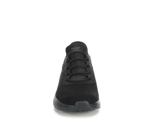 Men's Skechers Work 200254 Squad Chaos Slip In Safety Shoes