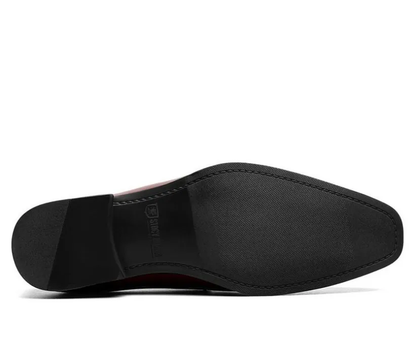 Men's Stacy Adams Sprague Moc Toe Slip On Dress Shoes
