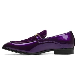 Men's Stacy Adams Sprague Moc Toe Slip On Dress Shoes