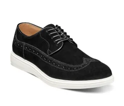 Men's Stacy Adams Trudell Wingtip Lace Oxfords