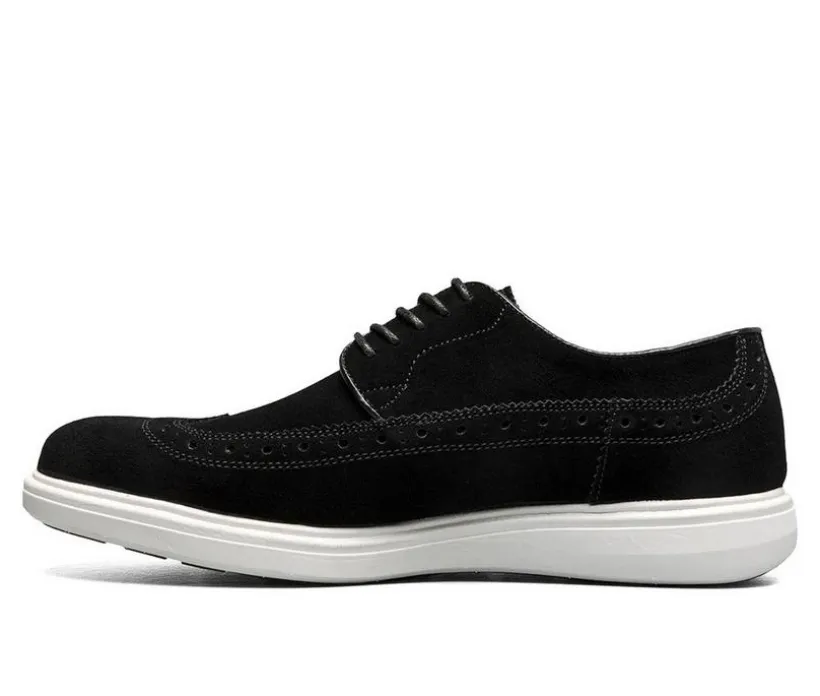 Men's Stacy Adams Trudell Wingtip Lace Oxfords