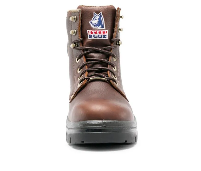 Men's STEEL BLUE Argyle Work Boot Work Boots