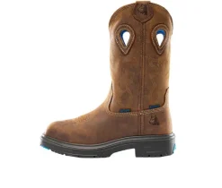 Men's STEEL BLUE Blue Heeler Met Work Boots