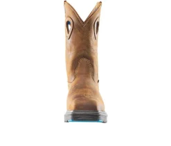 Men's STEEL BLUE Blue Heeler Met Work Boots