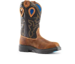 Men's STEEL BLUE Blue Heeler Work Boots