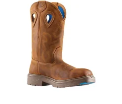 Men's STEEL BLUE Blue Heeler Work Boots