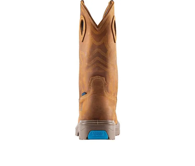 Men's STEEL BLUE Blue Heeler Work Boots