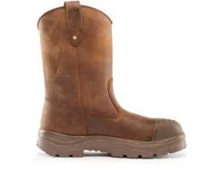 Men's STEEL BLUE Heeler Scuff Work Boots