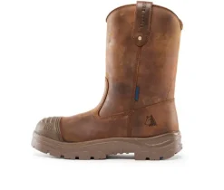 Men's STEEL BLUE Heeler Scuff Work Boots