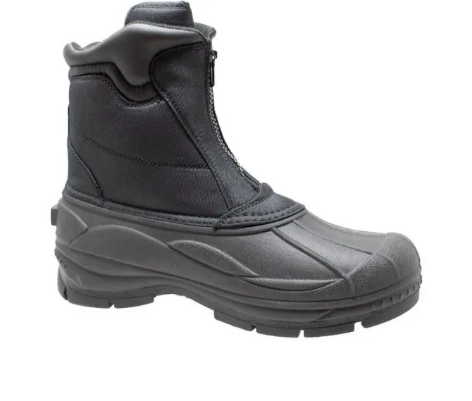 Men's Winter Tecs Durable Nylon Winter Zip Winter Boots