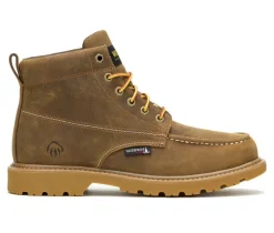 Men's Wolverine 080139 Floorhand Moc Toe Work Boots