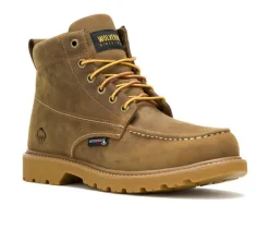 Men's Wolverine 080139 Floorhand Moc Toe Work Boots