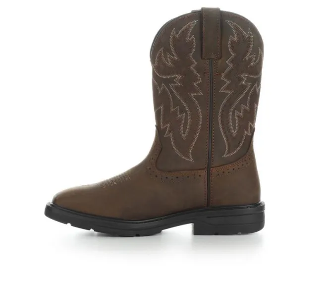 Men's Wolverine Rancher Level Waterproof 10" Work Boots