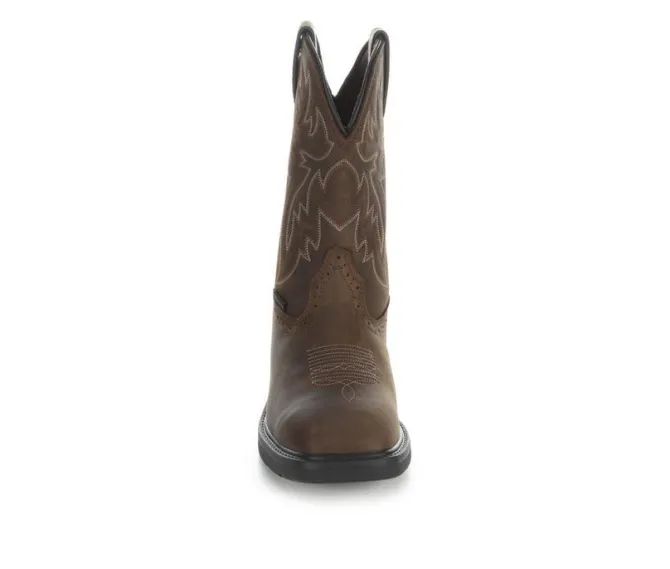 Men's Wolverine Rancher Level Waterproof 10" Work Boots