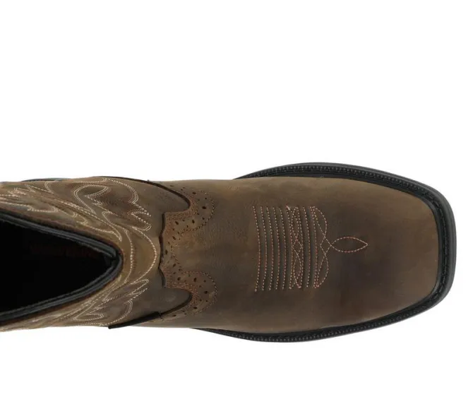 Men's Wolverine Rancher Level Waterproof 10" Work Boots