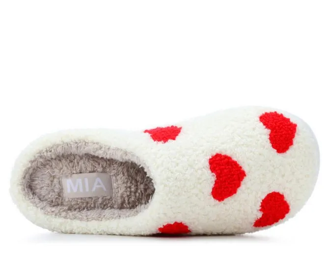 MIA Cozi Hearts Slippers