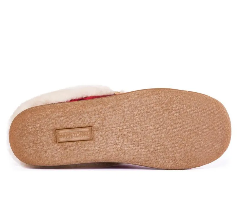 Minnetonka Camp Collar Scuff Slippers