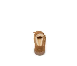 Minnetonka Men's Sheepskin Hardsole Moccasins