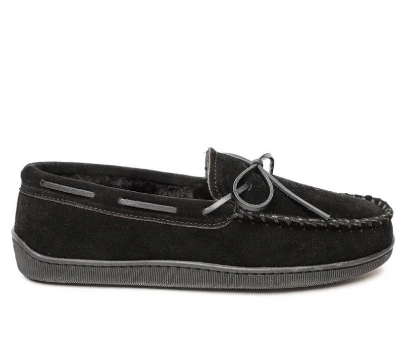 Minnetonka Pile Lined Hardsole Slippers