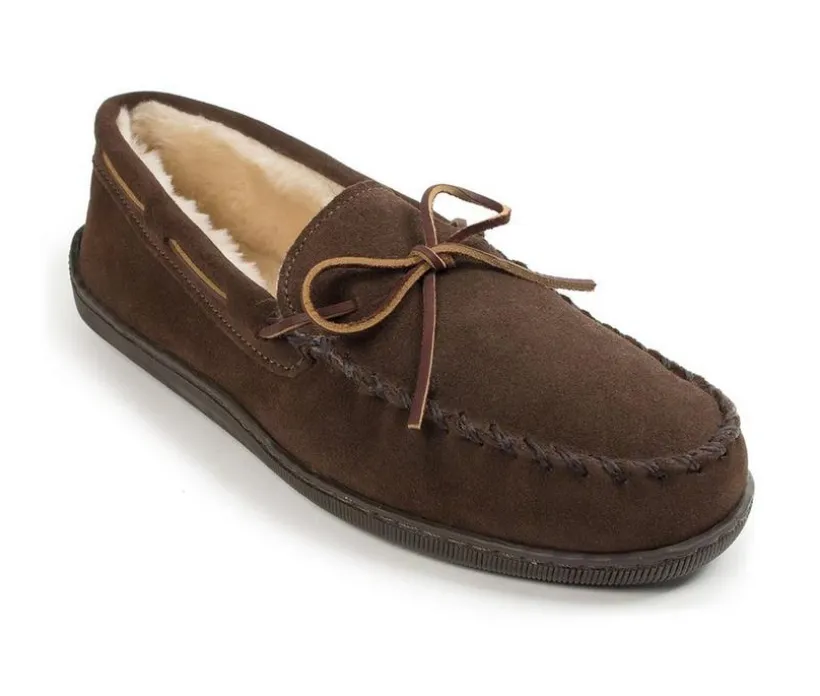Minnetonka Pile Lined Hardsole Slippers