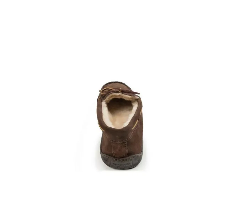 Minnetonka Pile Lined Hardsole Slippers
