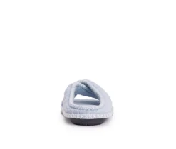 MUK LUKS Ada Micro Chenille Criss Cross Slippers