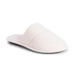 MUK LUKS Cathy Micro Chenille Closed Toe Slipper
