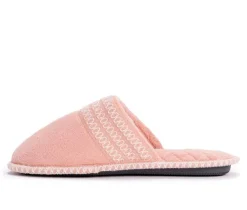 MUK LUKS Cathy Micro Chenille Closed Toe Slipper