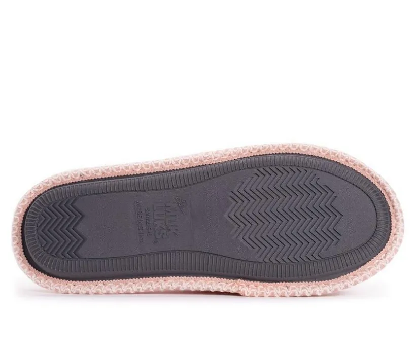 MUK LUKS Cathy Micro Chenille Closed Toe Slipper