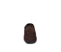MUK LUKS Cordurory Moccasin with Flannel Lining Slippers