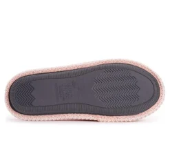 MUK LUKS Darlene Micro Chenille Thong Slippers