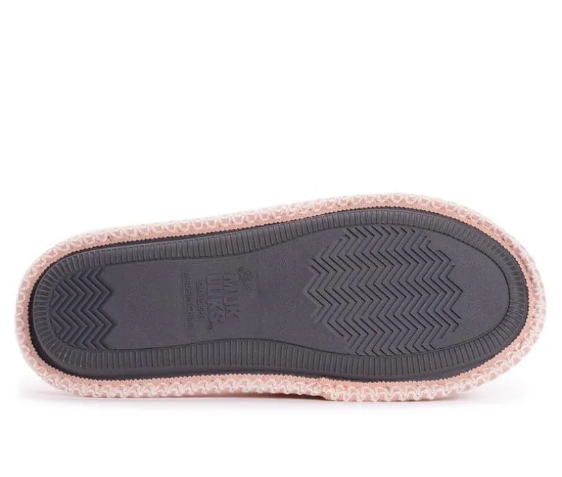 MUK LUKS Darlene Micro Chenille Thong Slippers